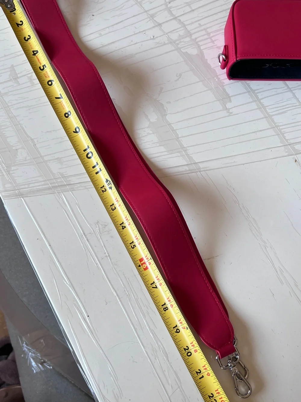 Signature Red Crossbody Bag
